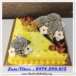 Mẫu Bánh Sinh Nhật Đẹp - A1244